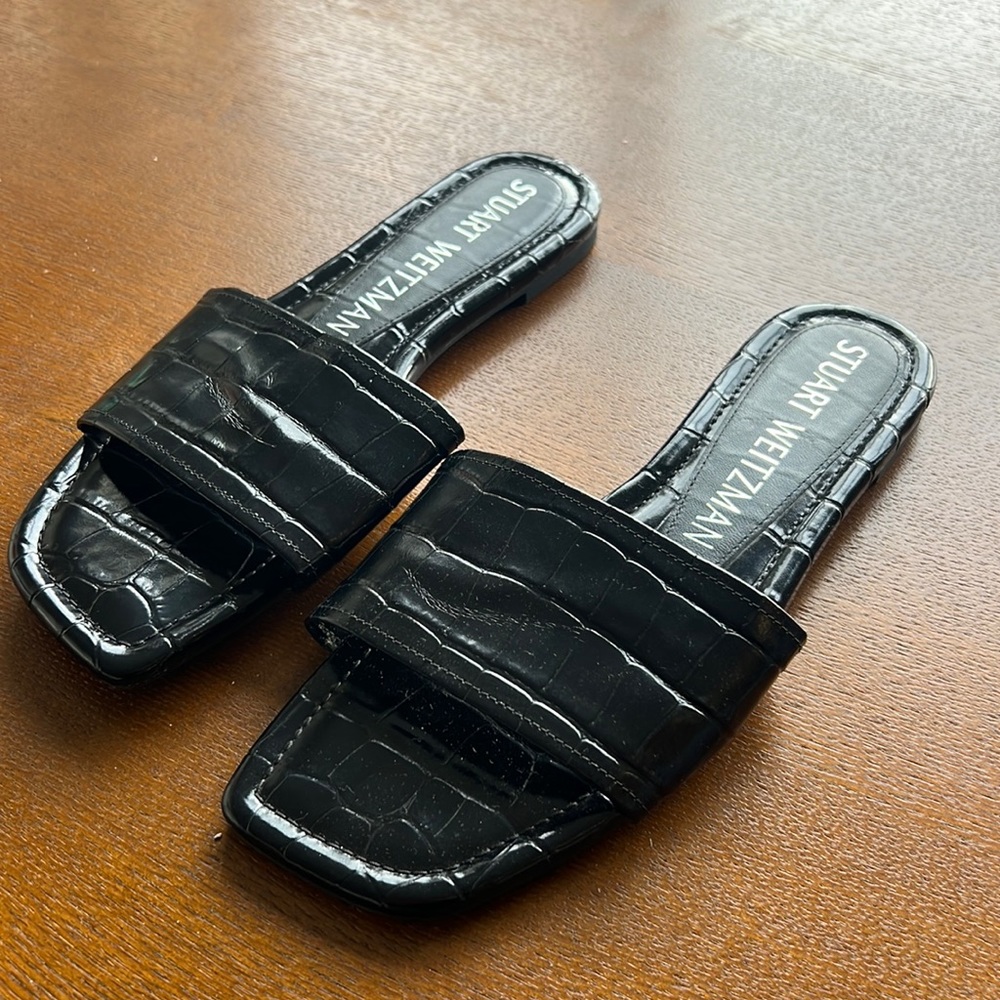 Stuart Weitzman slides size 6.5